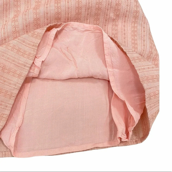 Tularosa Essie Jumpsuit Open Back Linen Cotton Blend Blush Pink Flared Size S - Picture 9 of 11